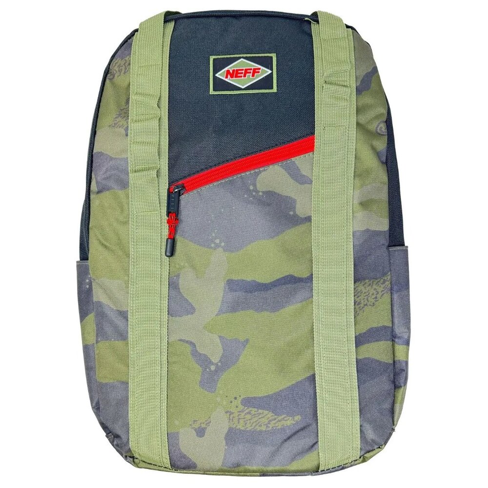 Neff Pioneer 2.0 Backpack/Black & Camo/NWT